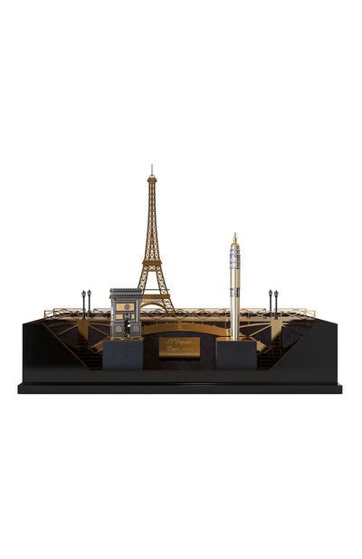 Мужского набор: ручка (перьевая/роллер) и зажигалка на подставке S.T. DUPONT, арт. C2STDLOVESPARIS