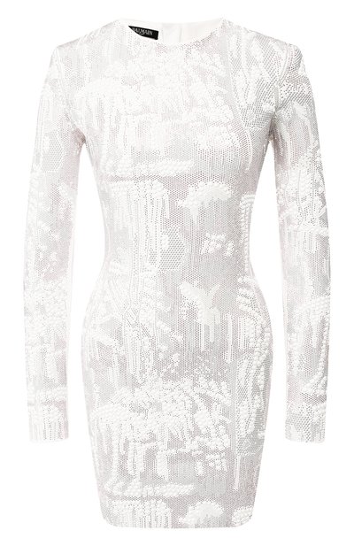 Женское платье из вискозы BALMAIN, арт. SF26179/J100