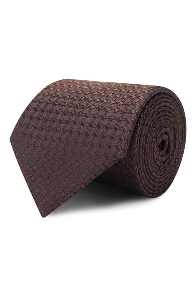 Мужской шелковый галстук CANALI, арт. 18/HJ02290