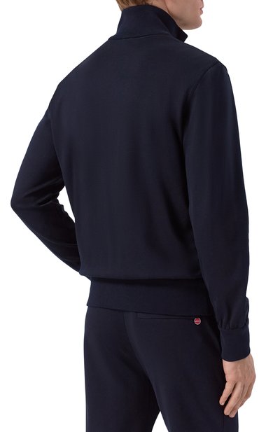 Толстовка из хлопка и шелка KITON, арт. UMKZ02403, фото 4