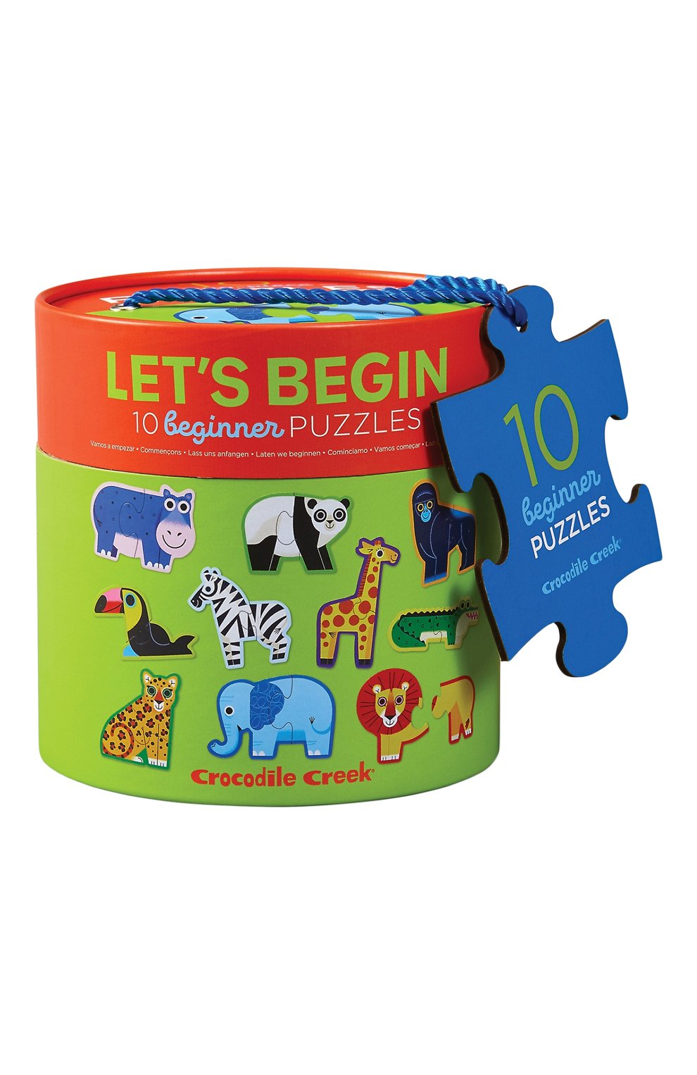 Пазл давай начнём! джунгли 20 деталей CROCODILE CREEK, арт. 29521, фото 2