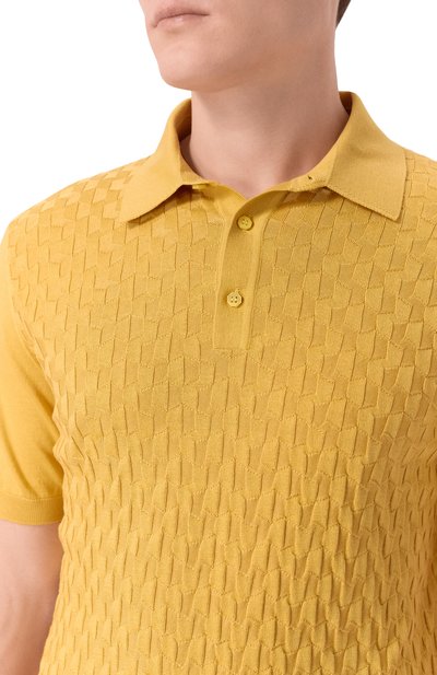 Поло из шелка и хлопка STEFANO RICCI, арт. K818110P13/F26176, фото 5