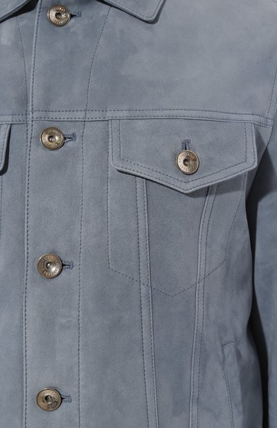 Замшевая куртка BRUNELLO CUCINELLI, арт. MPCAI1970, фото 5