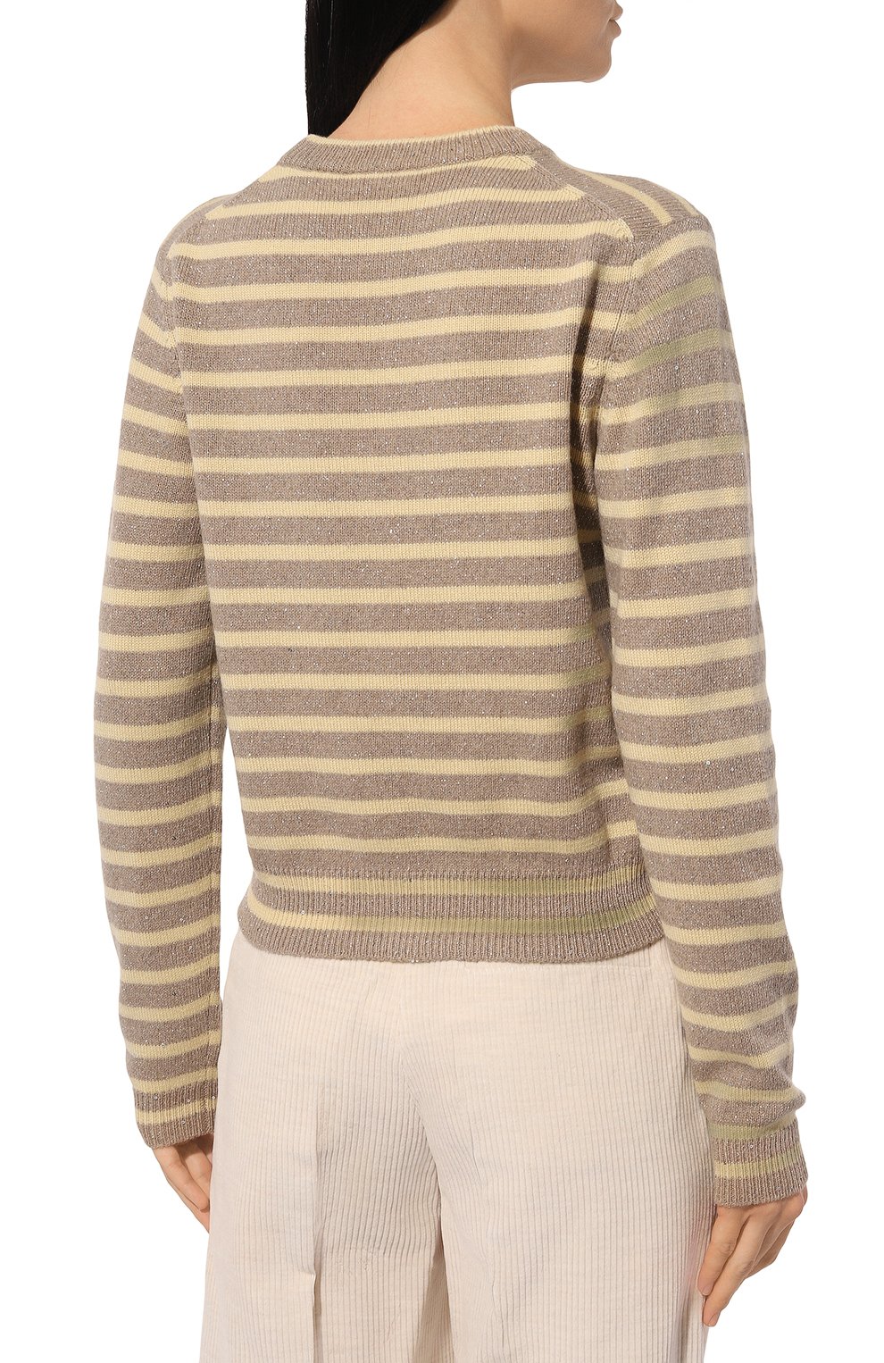 Пуловер из шерсти и кашемира BRUNELLO CUCINELLI, арт. MBM758010P, фото 4