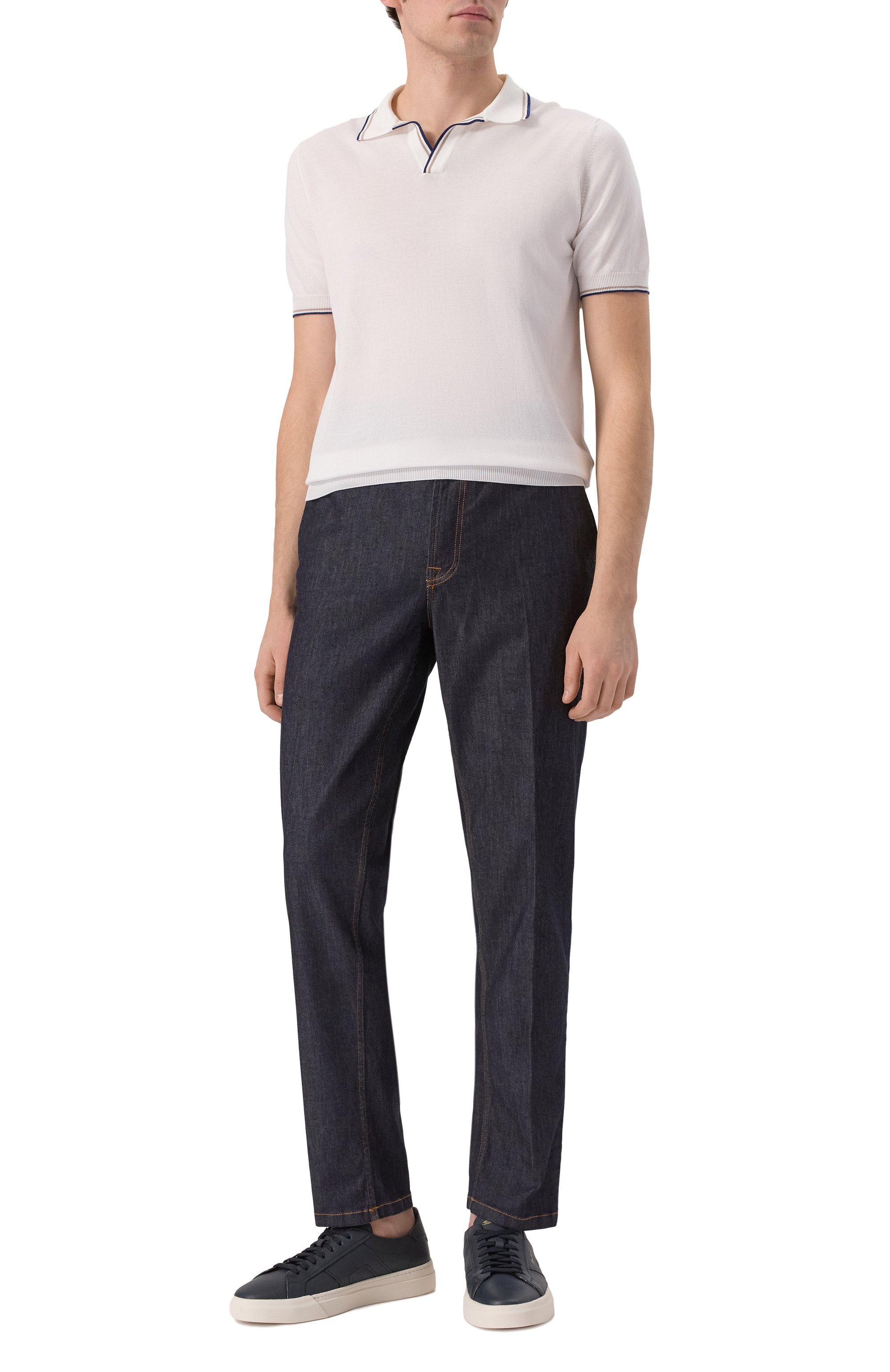 Хлопковое поло GRAN SASSO, арт. 57132/20688, фото 2