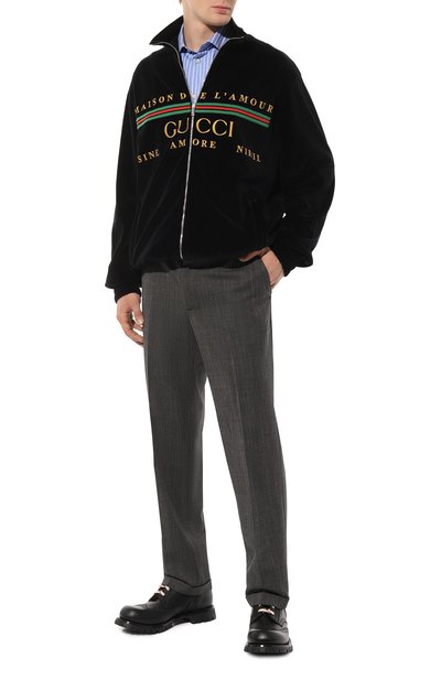 Кожаные ботинки GUCCI, арт. 575109 DHR00, фото 2