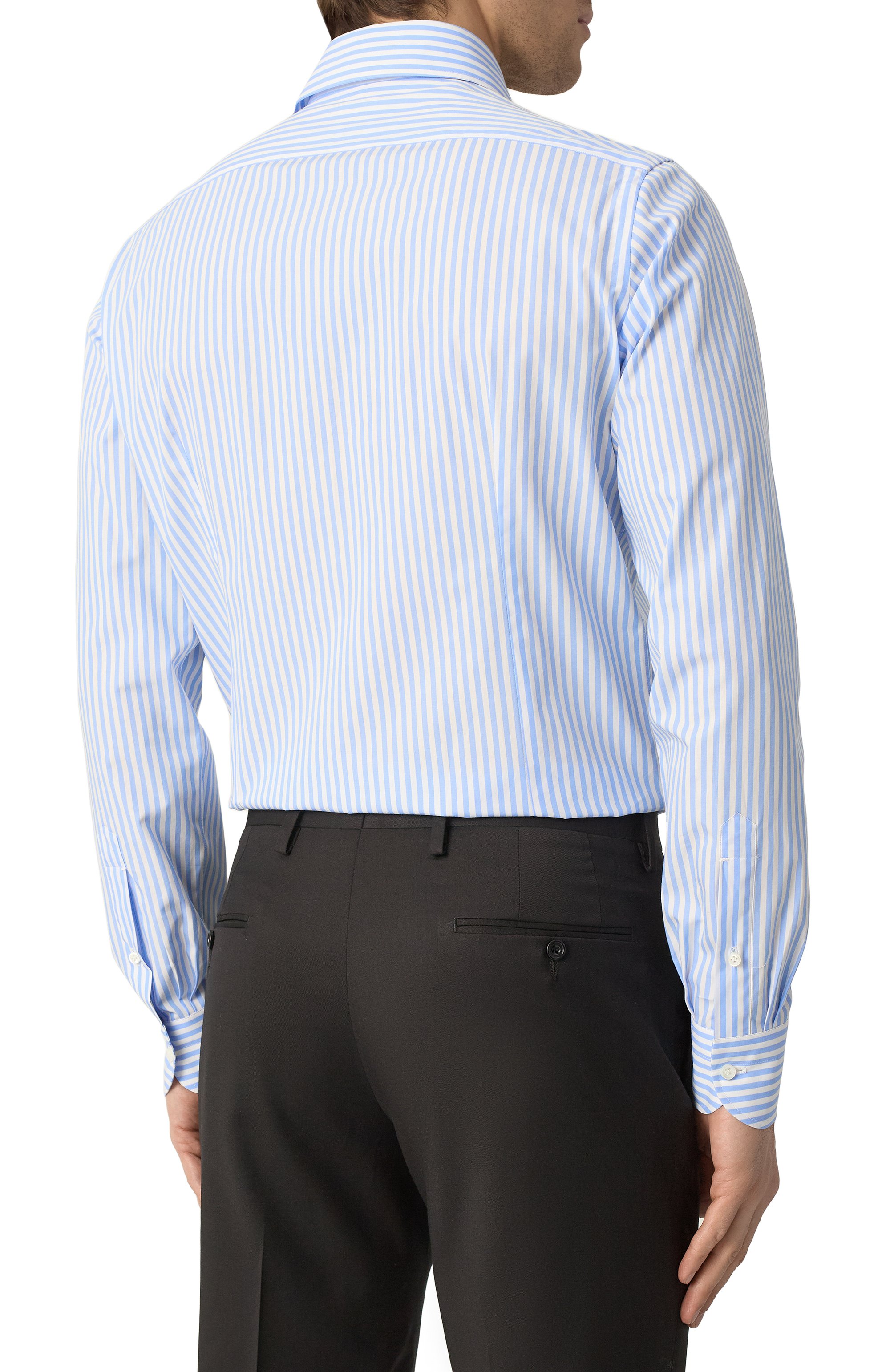 Хлопковая сорочка LUIGI BORRELLI, арт. PS10004, фото 4