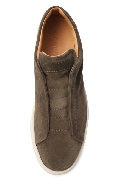 Замшевые кеды clio BLU BARRETT хаки цвета по цене 53550 руб., арт. CLI0-13506.13/0TTERPR00F REV, фото 5 Замшевые кеды clio BLU BARRETT, арт. CLI0-13506.13/0TTERPR00F REV, фото 5