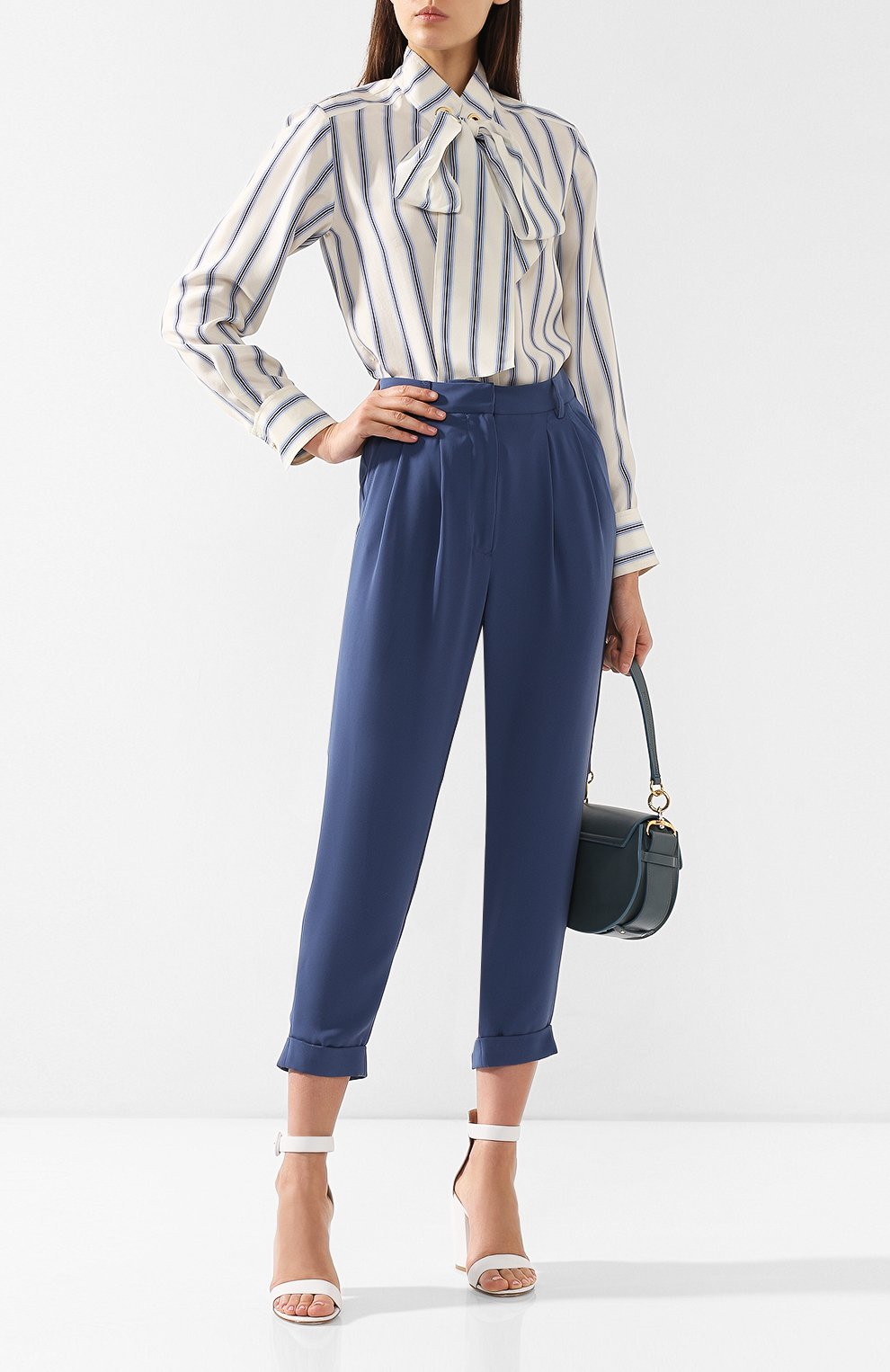 Брюки с защипами MM6, арт. S52KA0180/S43455, фото 2