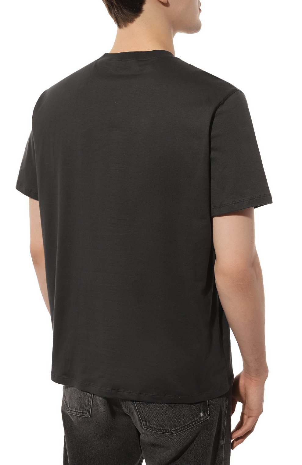 Хлопковая футболка bryce crew AG ADRIANO GOLDSCHMIED, арт. 70240LXYP/ATINKS, фото 4