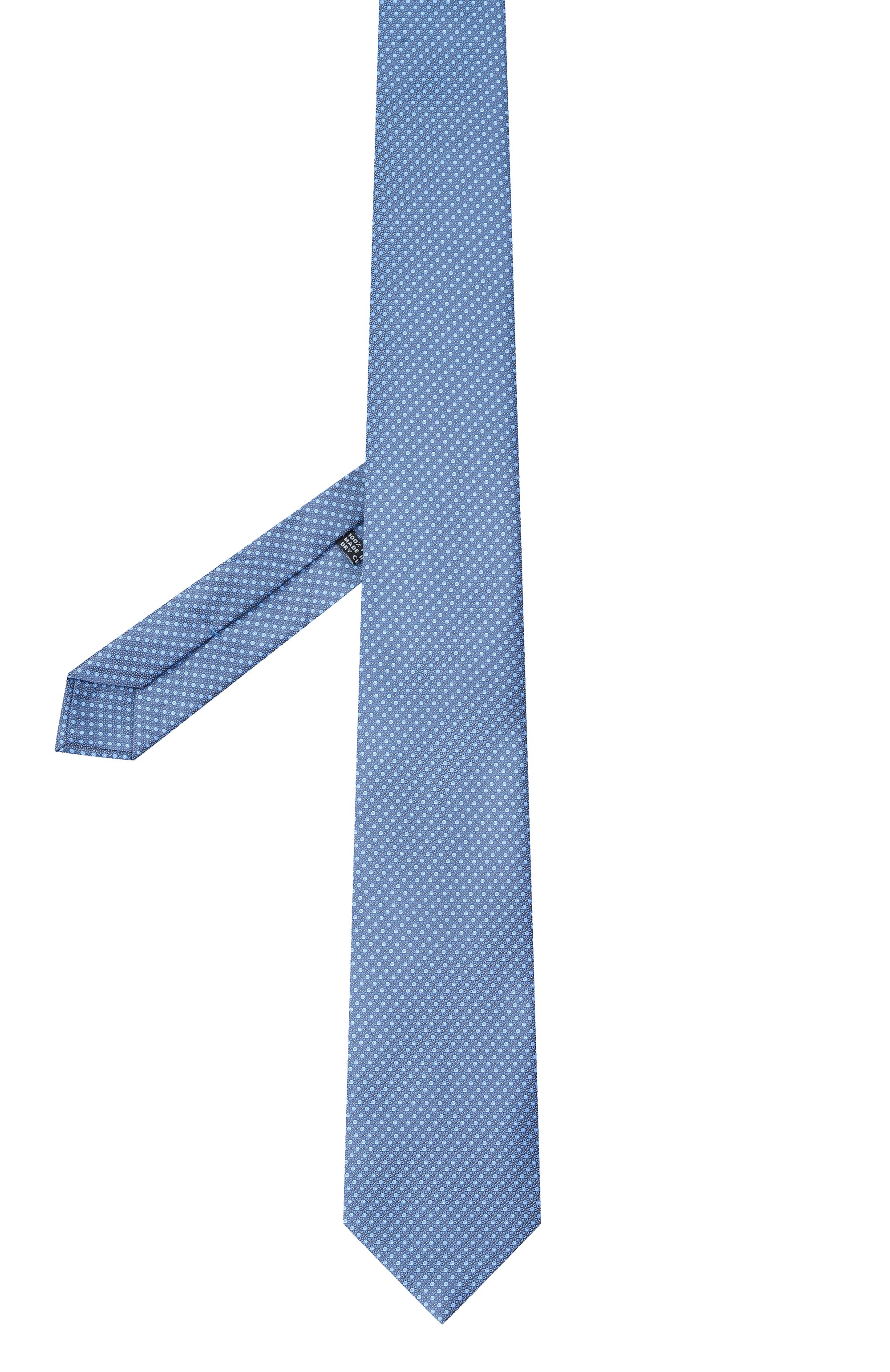 Шелковый галстук STEFANO RICCI голубого цвета по цене 34300 руб., арт. CCXL/56043, фото 3 Шелковый галстук STEFANO RICCI, арт. CCXL/56043, фото 3