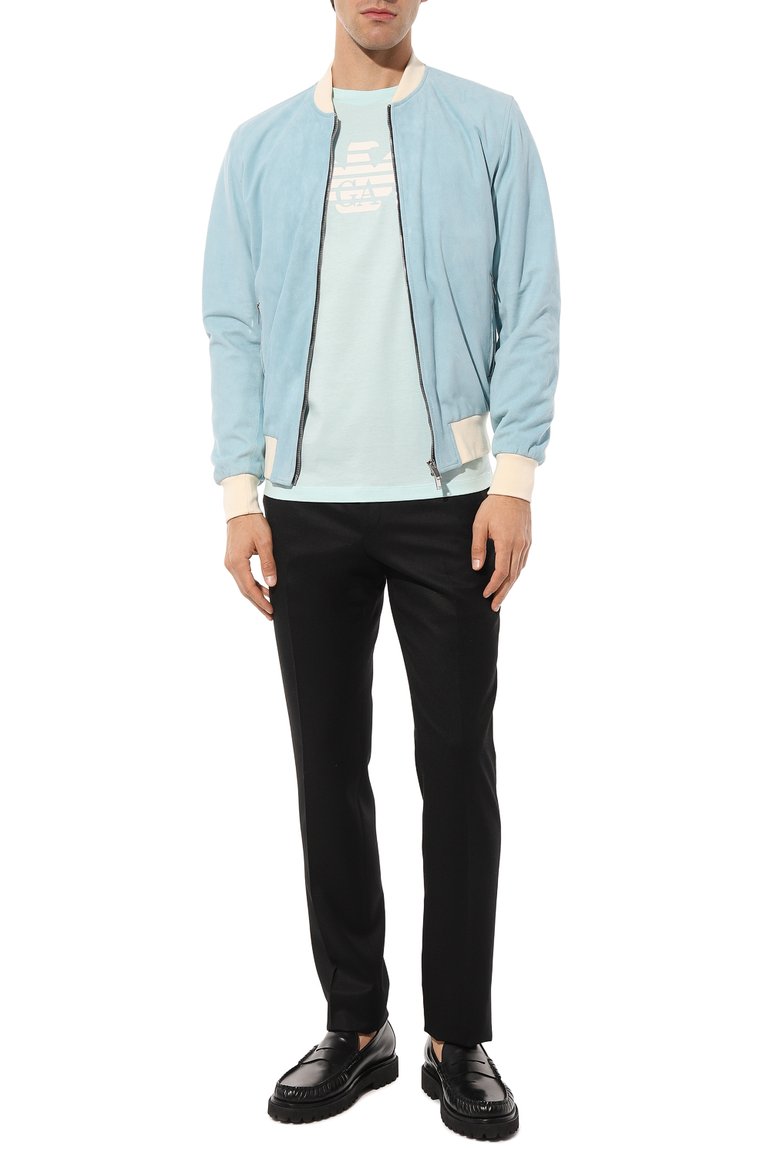 Хлопковая футболка EMPORIO ARMANI, арт. 8N1TN5/1JPZZ, фото 1