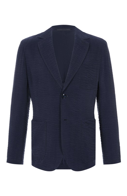 Однобортный пиджак Giorgio Armani GM001935/TE16001 Синий GM001935/TE16001