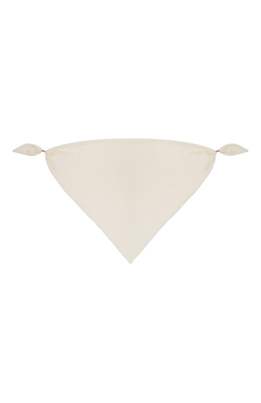 Кашемировый шарф Brunello Cucinelli MSCDFSW03P Кремовый  MSCDFSW03P Фото 4