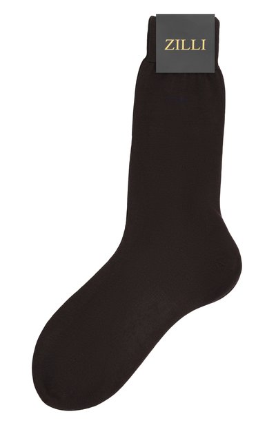 Мужские хлопковые носки ZILLI, арт. S0CKS0M0100VZL000