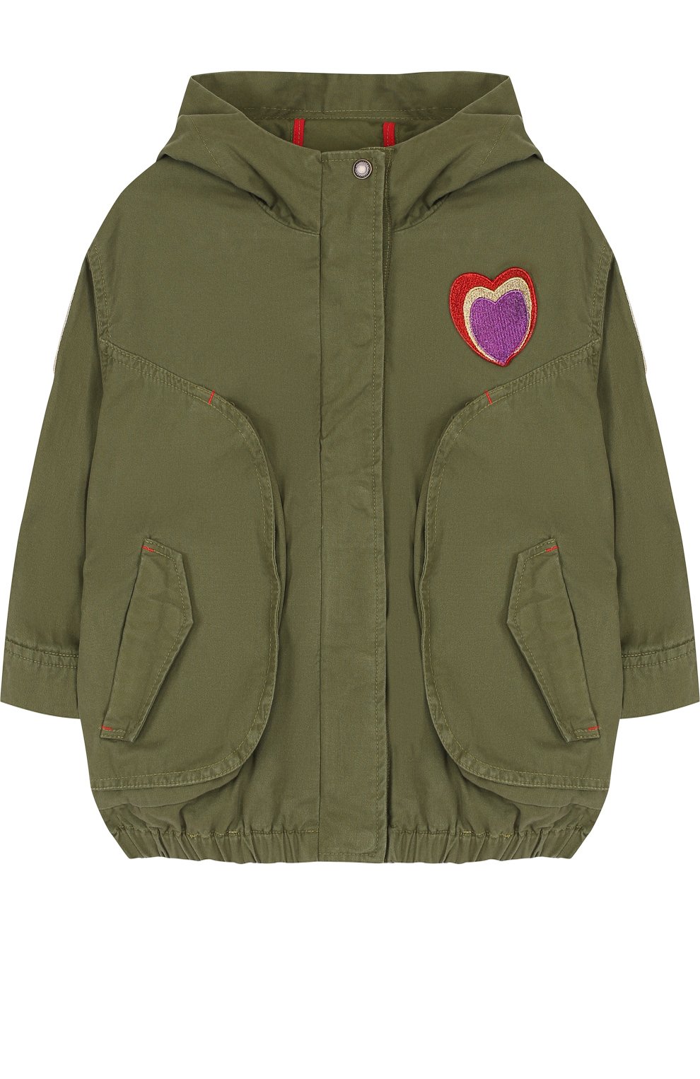 Парка с капюшоном и принтом MARC JACOBS (THE), арт. W16084/6A-12A, фото 1