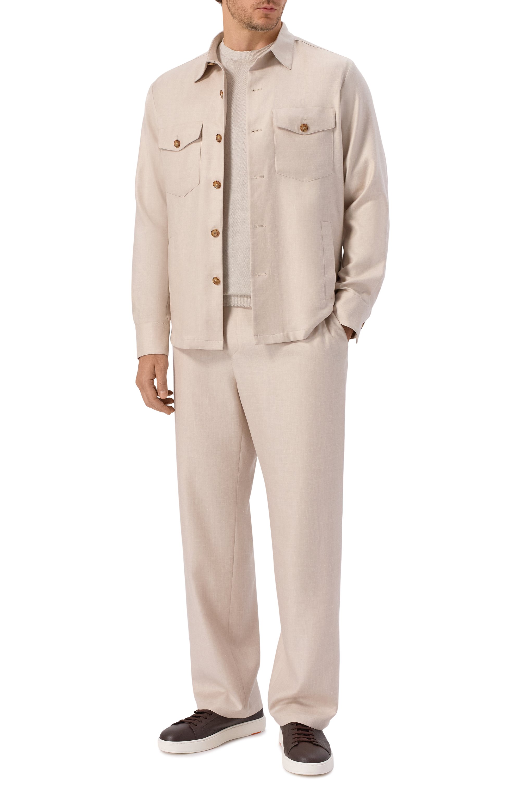 Льняной джемпер CORNELIANI, арт. 27M571/2725135, фото 2