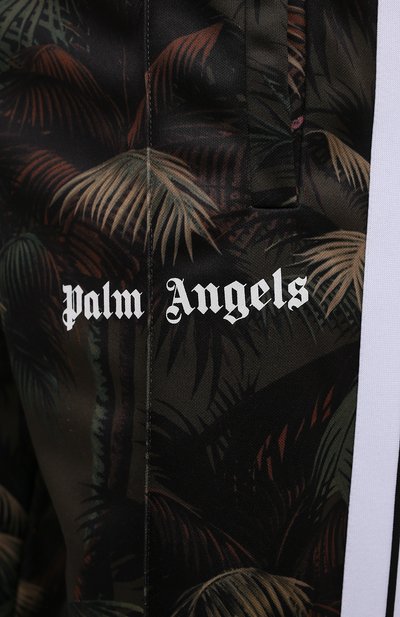 Брюки PALM ANGELS хаки цвета по цене 39950 руб., арт. PMCA007S21FAB0015556, фото 5 Брюки PALM ANGELS, арт. PMCA007S21FAB0015556, фото 5