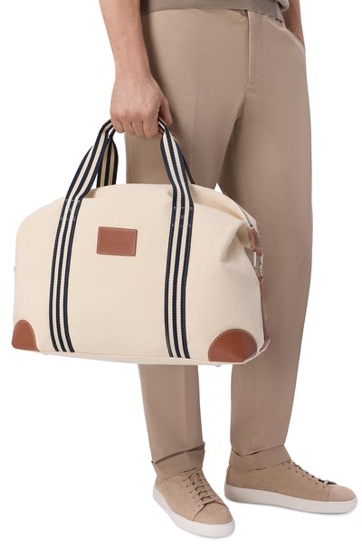 Сумка PAUL&SHARK кремового цвета по цене 59300 руб., арт. 26418103, фото 2 Сумка PAUL&SHARK, арт. 26418103, фото 2