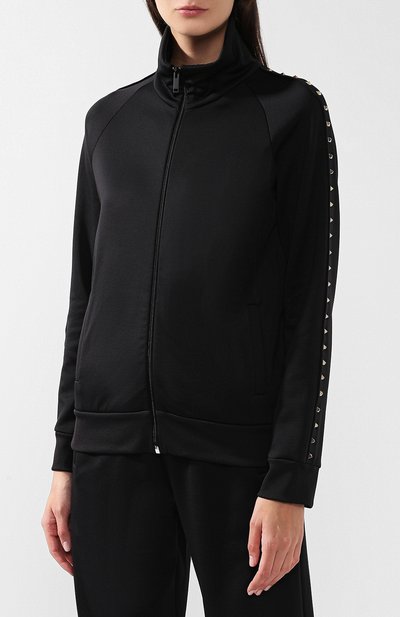 Кардиган на молнии с воротником-стойкой VALENTINO, арт. QB3MF05Q48V, фото 3