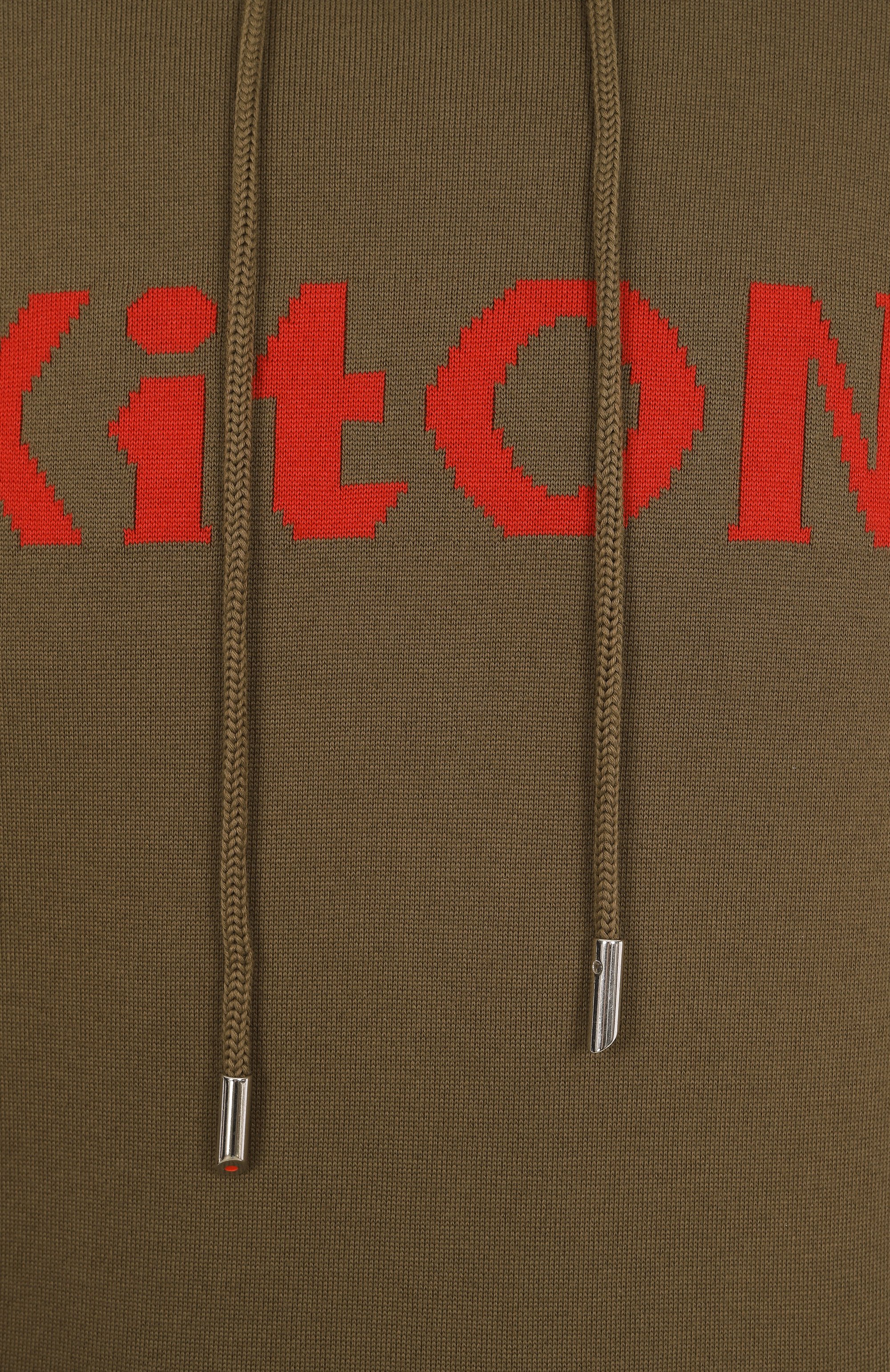 Хлопковое худи KITON хаки цвета по цене 216500 руб., арт. UMK0465V106A, фото 6 Хлопковое худи KITON, арт. UMK0465V106A, фото 6