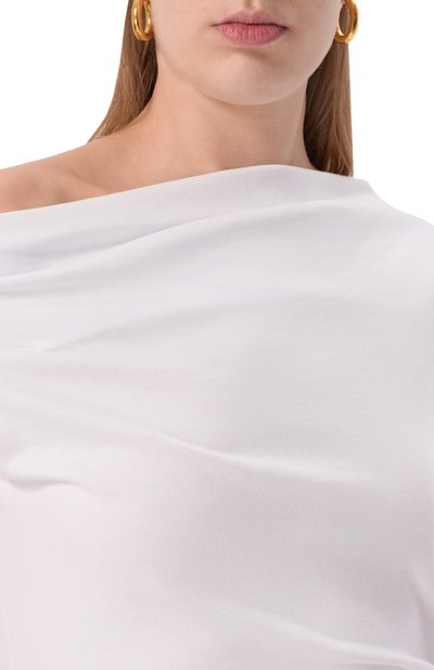 Хлопковый топ DRIES VAN NOTEN, арт. 011111/2603, фото 5