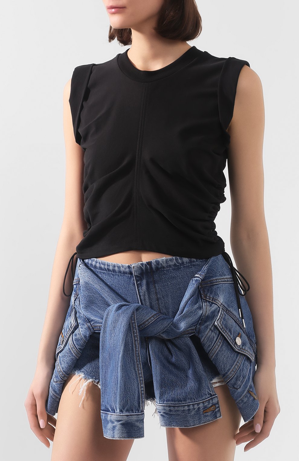 Хлопковая футболка ALEXANDERWANG.T, арт. 4CC2191096, фото 3