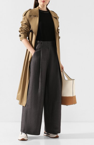 Льняные брюки BRUNELLO CUCINELLI, арт. MW430P7194, фото 2