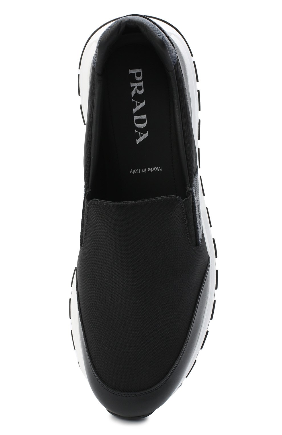 Комбинированные кроссовки PRADA, арт. 4D3516-3L1K-F0G52-G000, фото 5