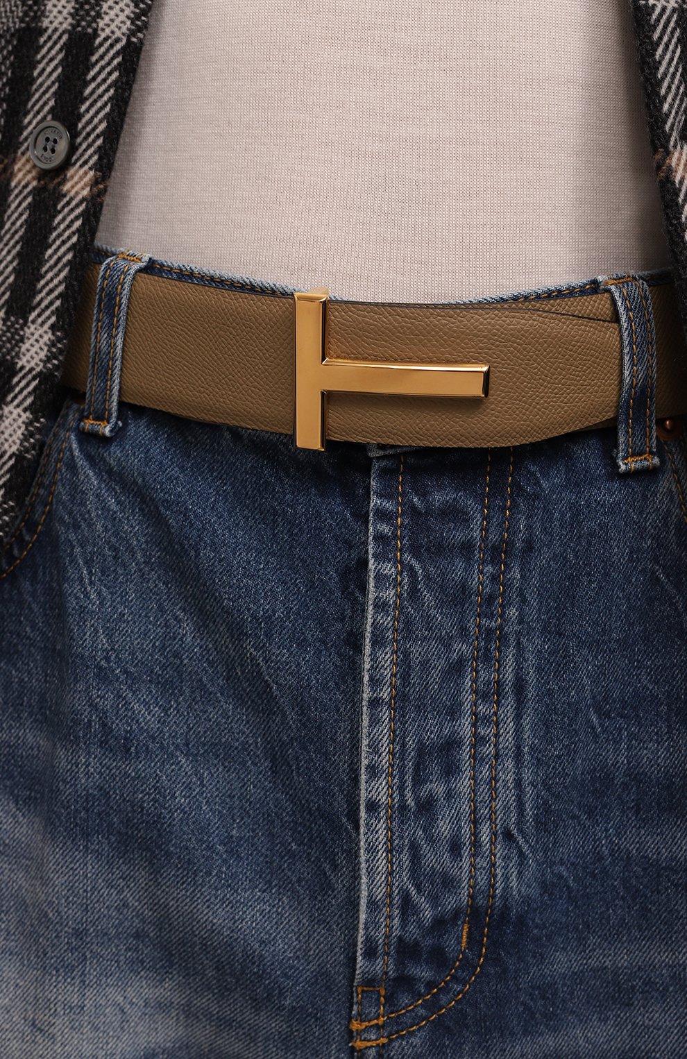 Кожаный ремень TOM FORD, арт. TB178T/LCL220, фото 2