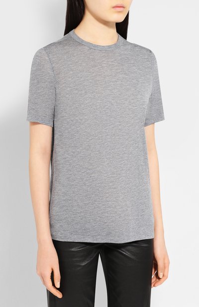 Футболка из смеси вискозы и кашемира ISABEL MARANT ETOILE, арт. TS0300-20P062E/DENA, фото 3