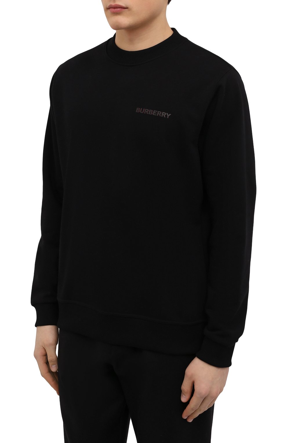 Хлопковый свитшот BURBERRY, арт. 8048270, фото 3