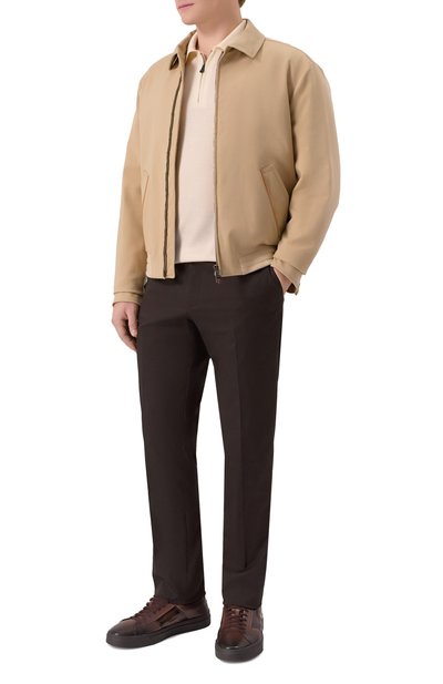 Хлопковые брюки CORNELIANI, арт. 275B01/2714517, фото 2