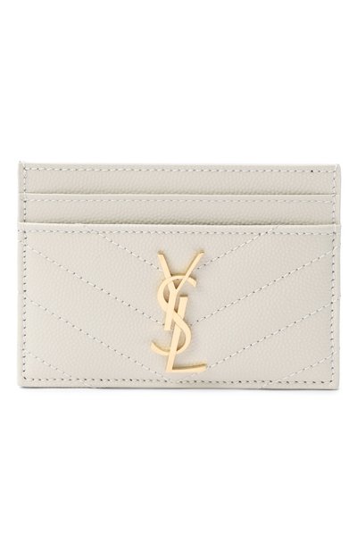Кожаный футляр для кредитных карт monogram SAINT LAURENT, арт. 423291/B0W01, фото 1