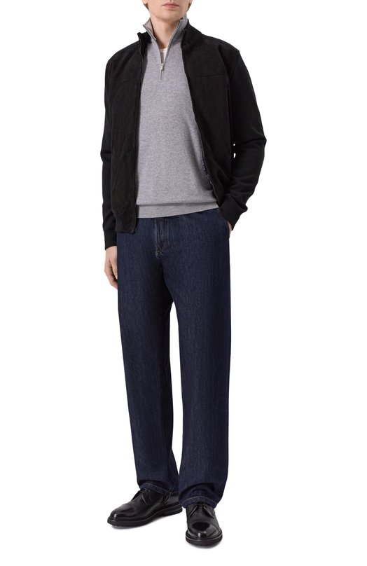 Комбинированный кардиган Zilli KZMC01M0270VTSU00_002 Чёрный  KZMC01M0270VTSU00_002 Фото 2