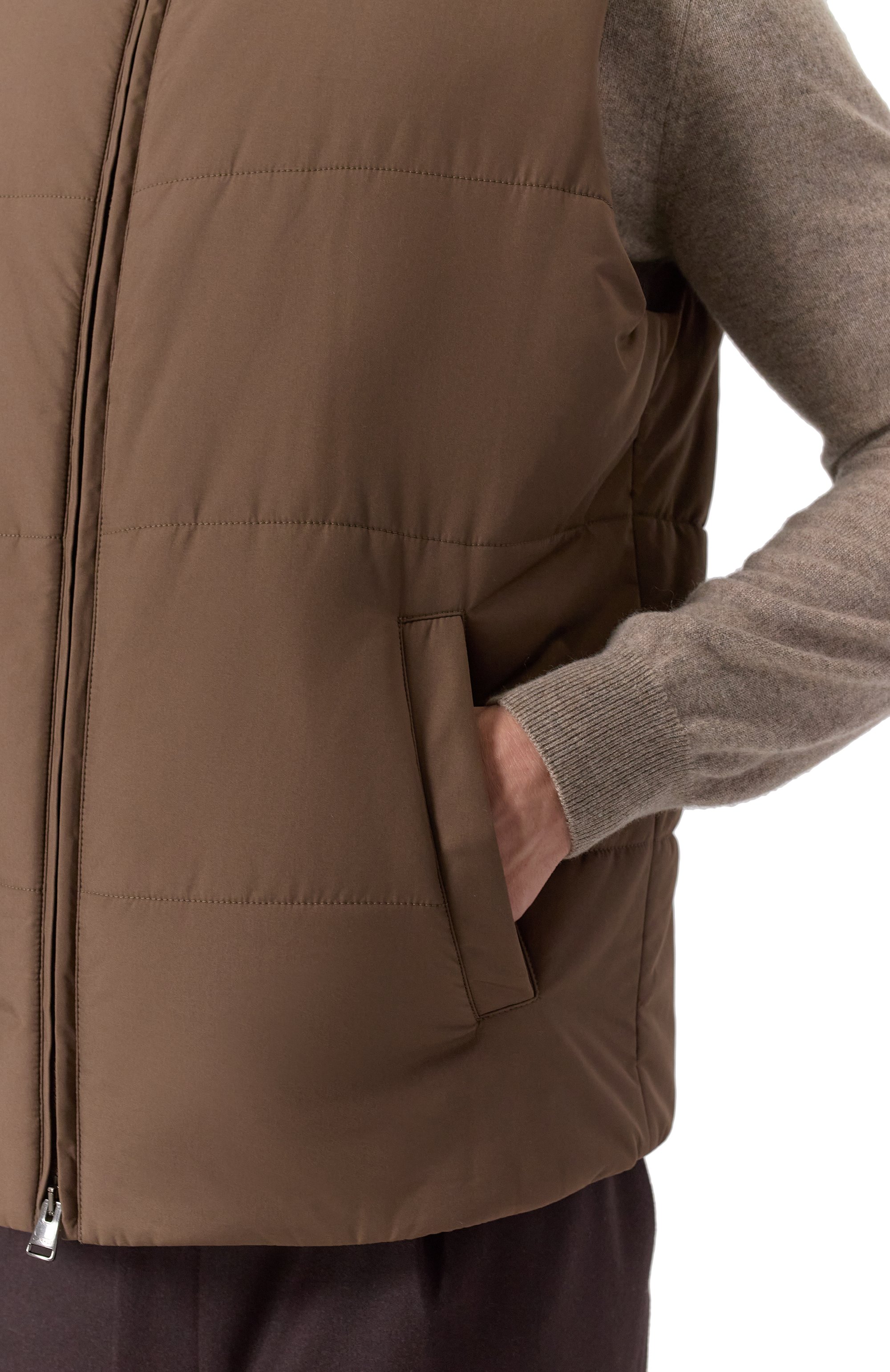 Утепленный жилет CANALI, арт. 041035U/SG03357, фото 5