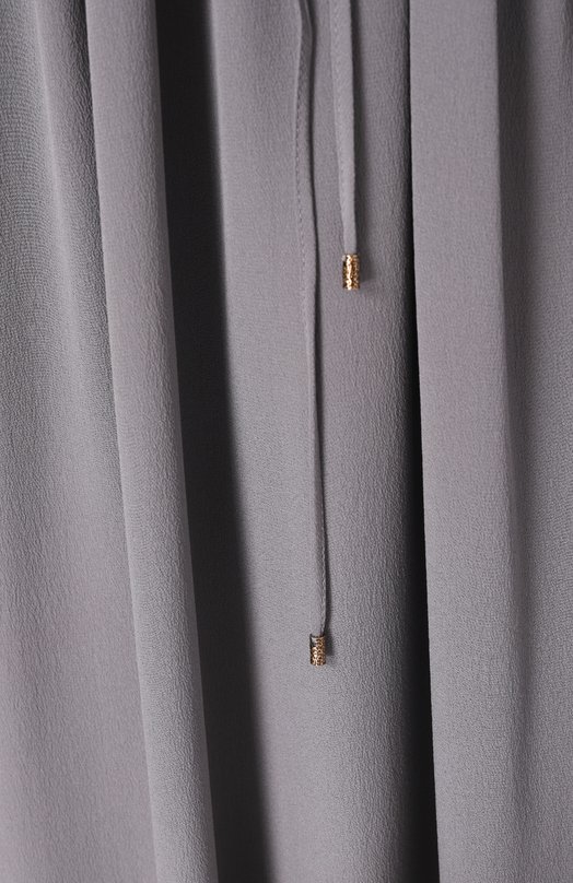 Шелковое платье Chloé CHC25SR044125 Серый  CHC25SR044125 Фото 6