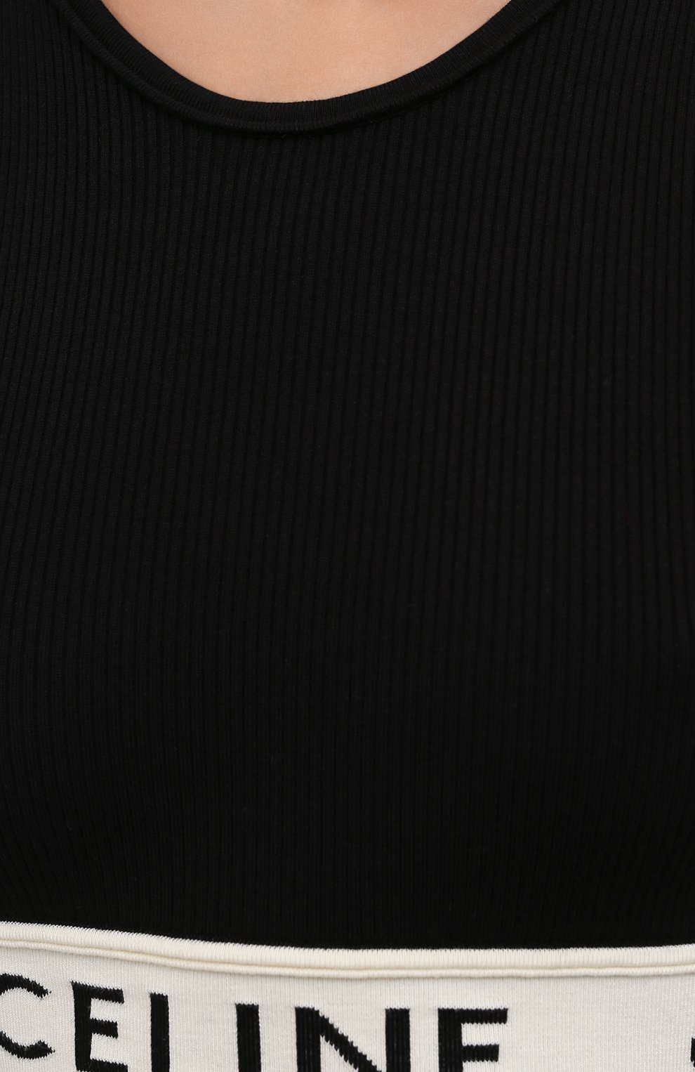 Хлопковый топ CELINE, арт. 2A68L372N, фото 5