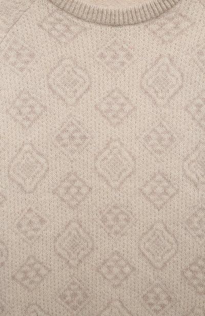 Свитер из шерсти и хлопка BRUNELLO CUCINELLI, арт. BS0M74200C, фото 3