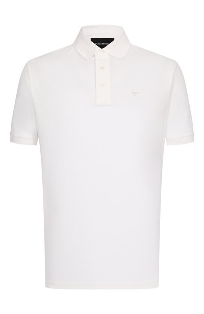 Мужское хлопковое поло EMPORIO ARMANI, арт. EM004643/AF12955