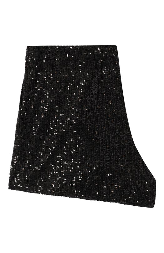 Шорты с отделкой пайетками Patrizia Pepe Чёрный, фото 2