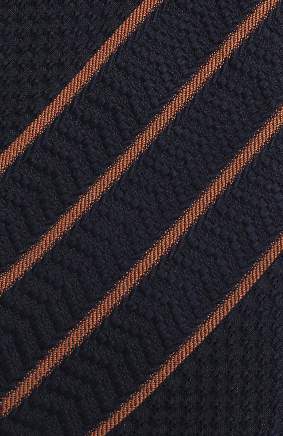 Шелковый галстук ZEGNA темно-синего цвета по цене 31550 руб., арт. Z6B03/15C, фото 3 Шелковый галстук ZEGNA, арт. Z6B03/15C, фото 3