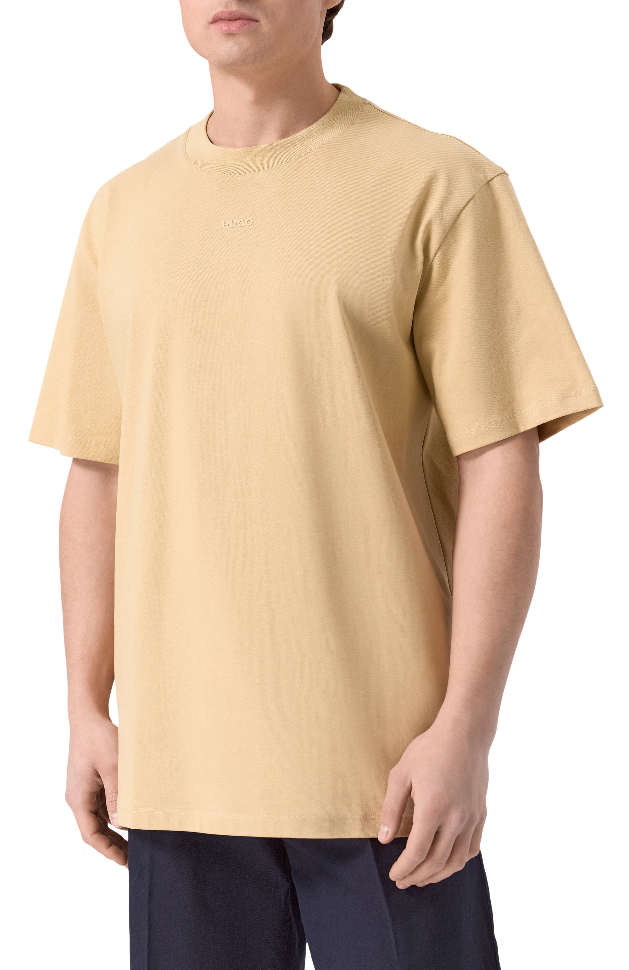 Хлопковая футболка HUGO, арт. 50488330, фото 3
