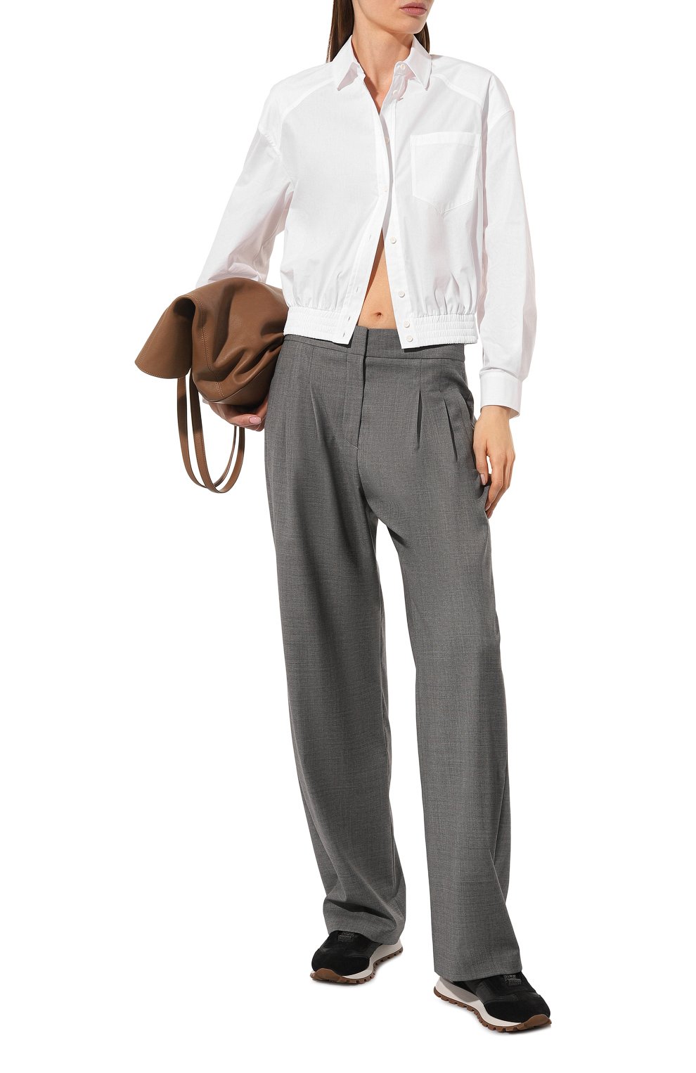 Комбинированные кроссовки BRUNELLO CUCINELLI, арт. MZSFGBP118, фото 2