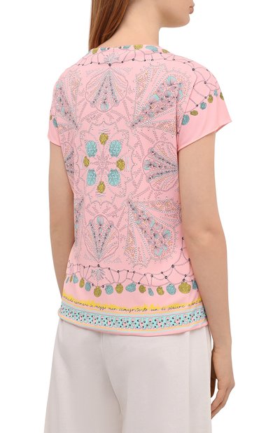 Топ из вискозы и шелка EMILIO PUCCI, арт. 1HJN01/1H747, фото 4