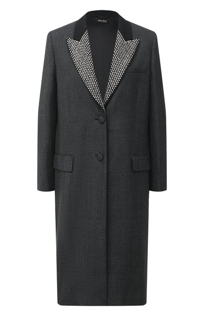 Женское шерстяное пальто MIU MIU, арт. MS1593-1UF8-F0308