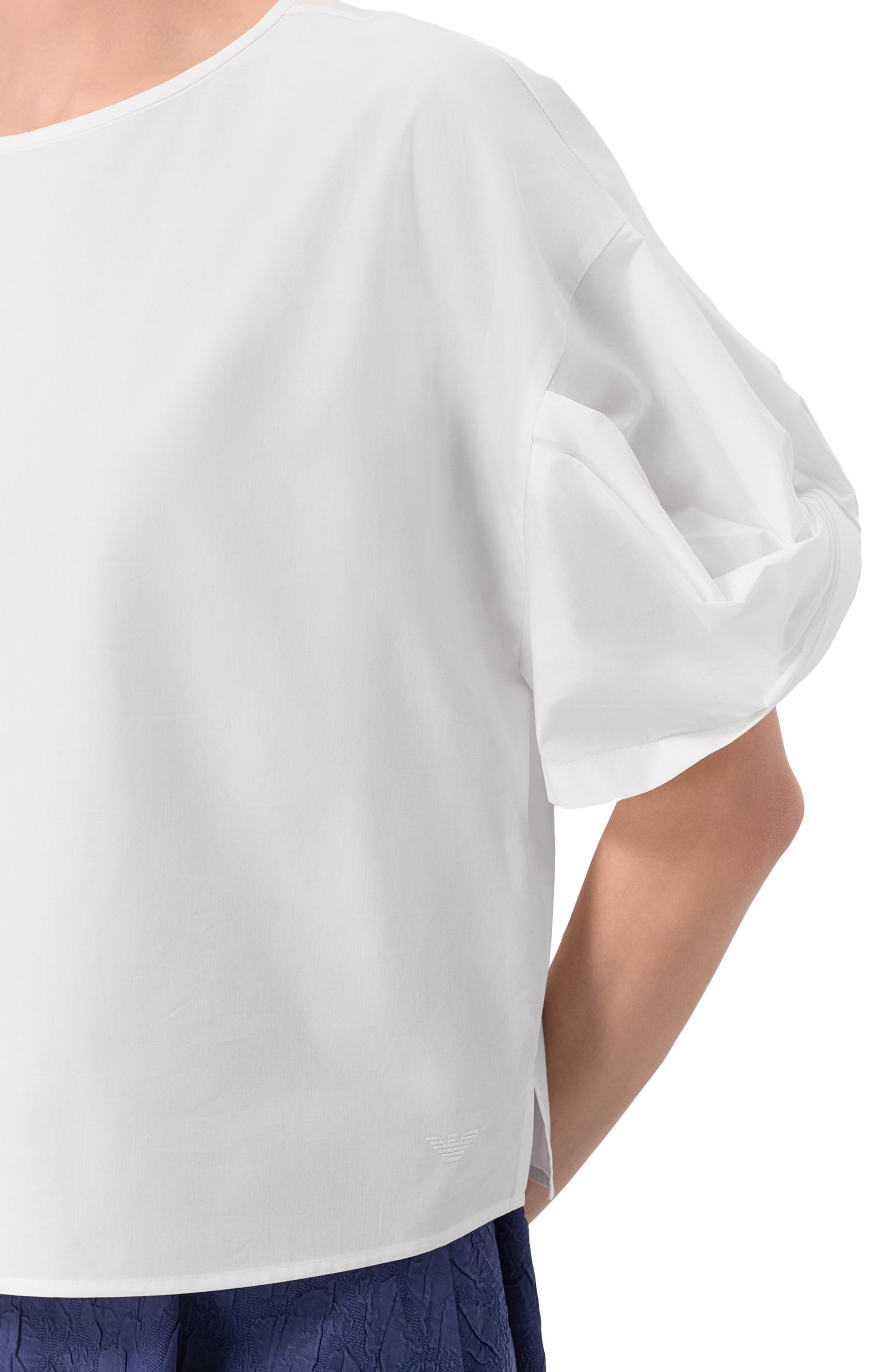 Хлопковая футболка EMPORIO ARMANI, арт. EW000771/AF10010, фото 5