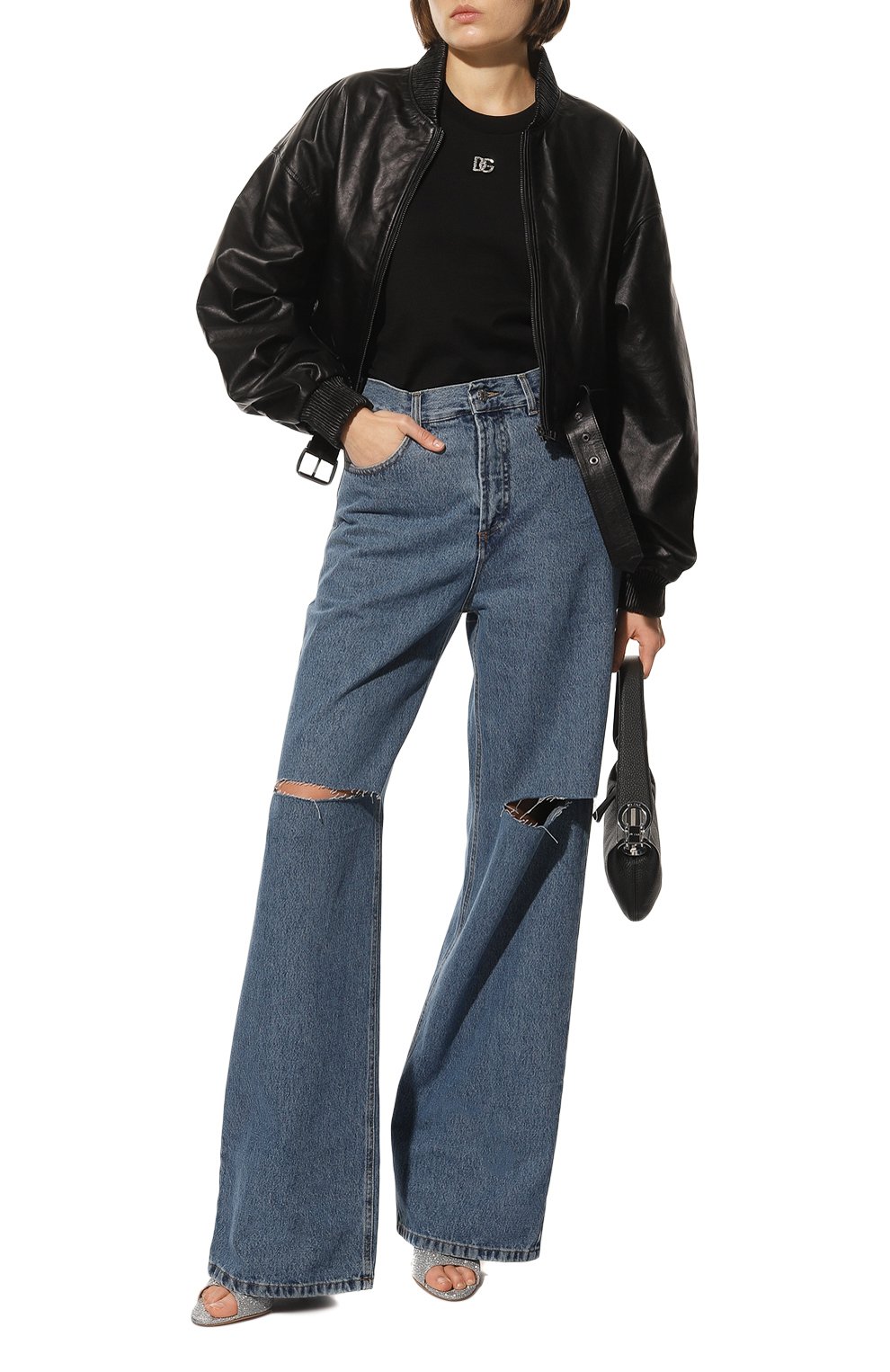 Хлопковая футболка DOLCE & GABBANA, арт. F8T00Z/G7B3U, фото 2