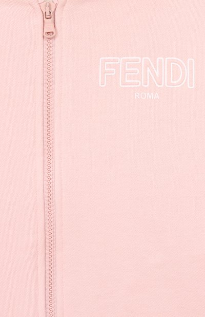 Хлопковая толстовка FENDI, арт. JUH109/5V0/3A-6A, фото 3