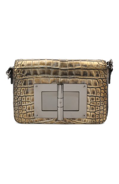 Женская сумка natalia из кожи аллигатора TOM FORD, арт. L0826R/A27